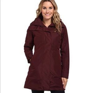 Marmot Downtown 3-in-1 Component Jacket, Burgundy, size S, EUC